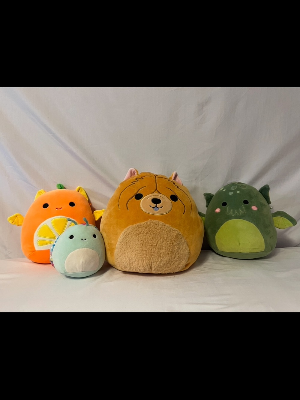 Squishmallow Set (4 plushies)